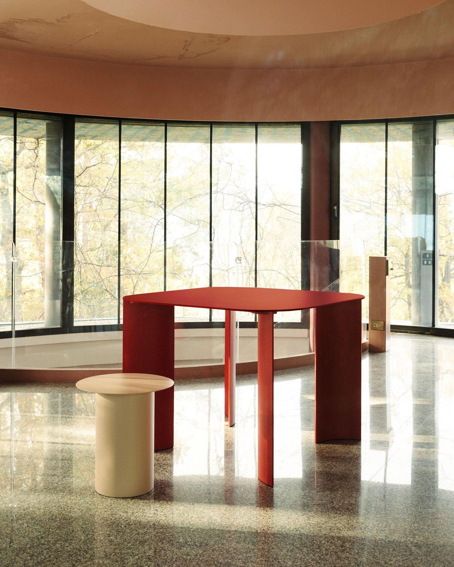 INDIA S – Tavolo modulare in alluminio riciclabile