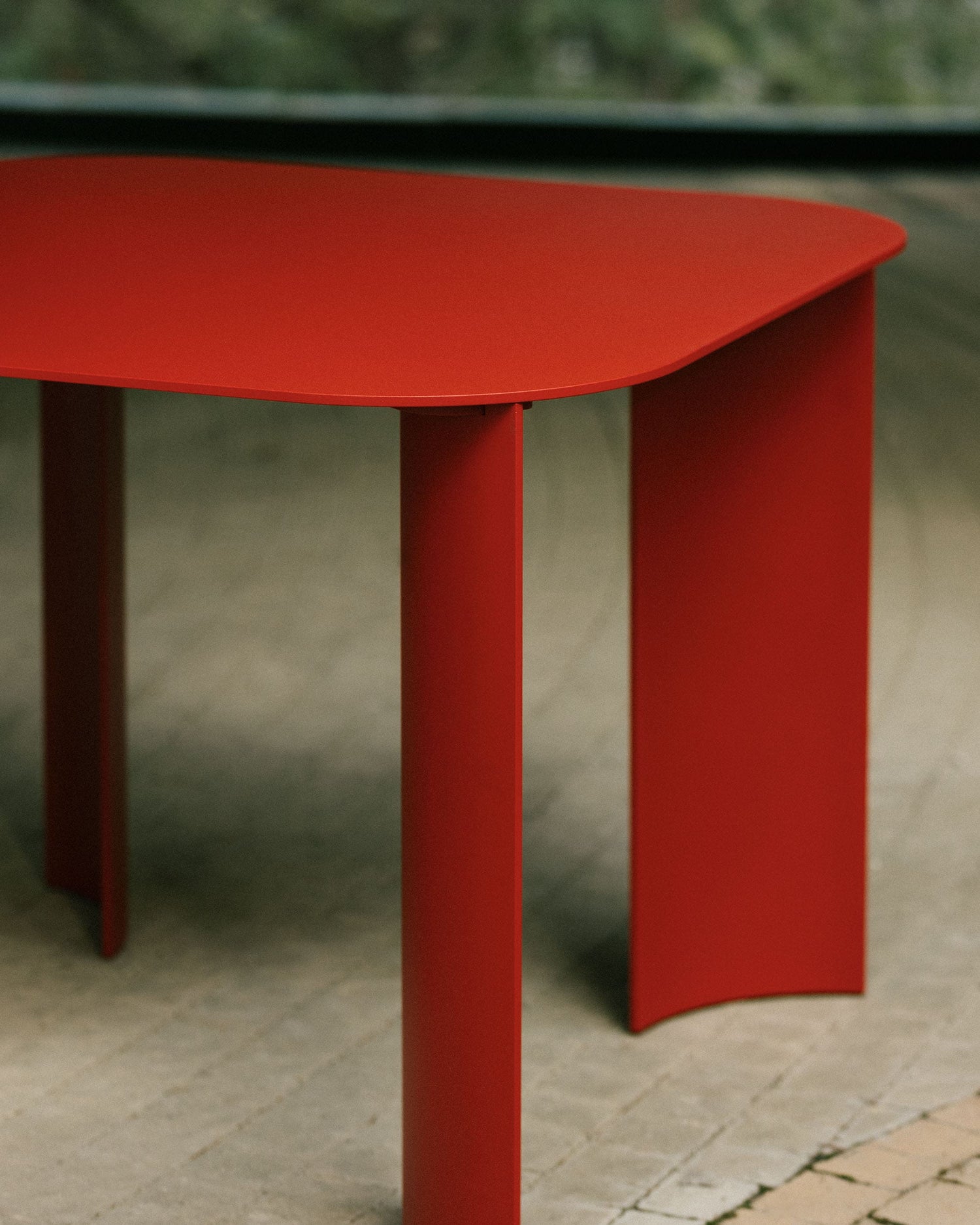 INDIA S – Tavolo modulare in alluminio riciclabile