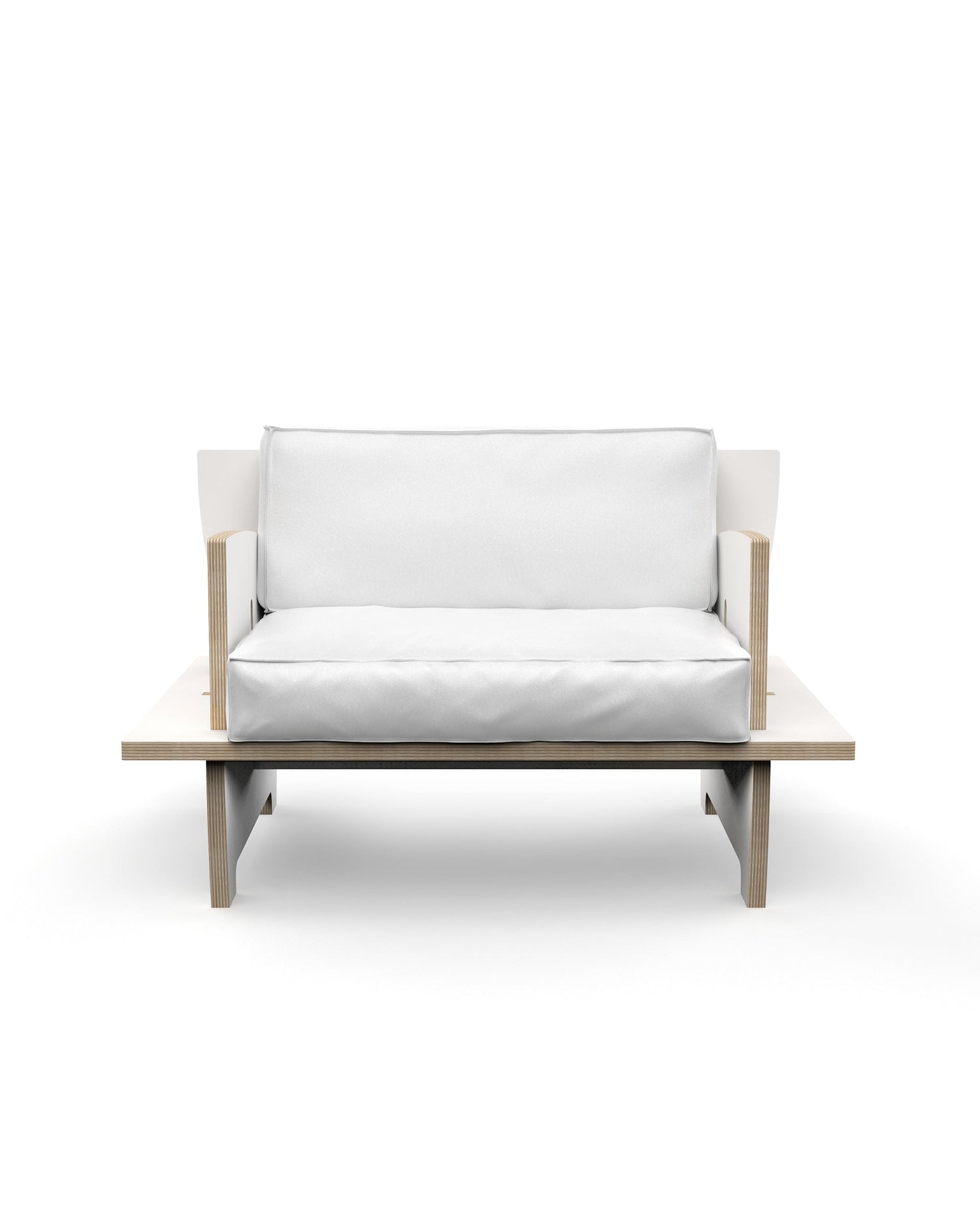 Cinque poltrona - bianco