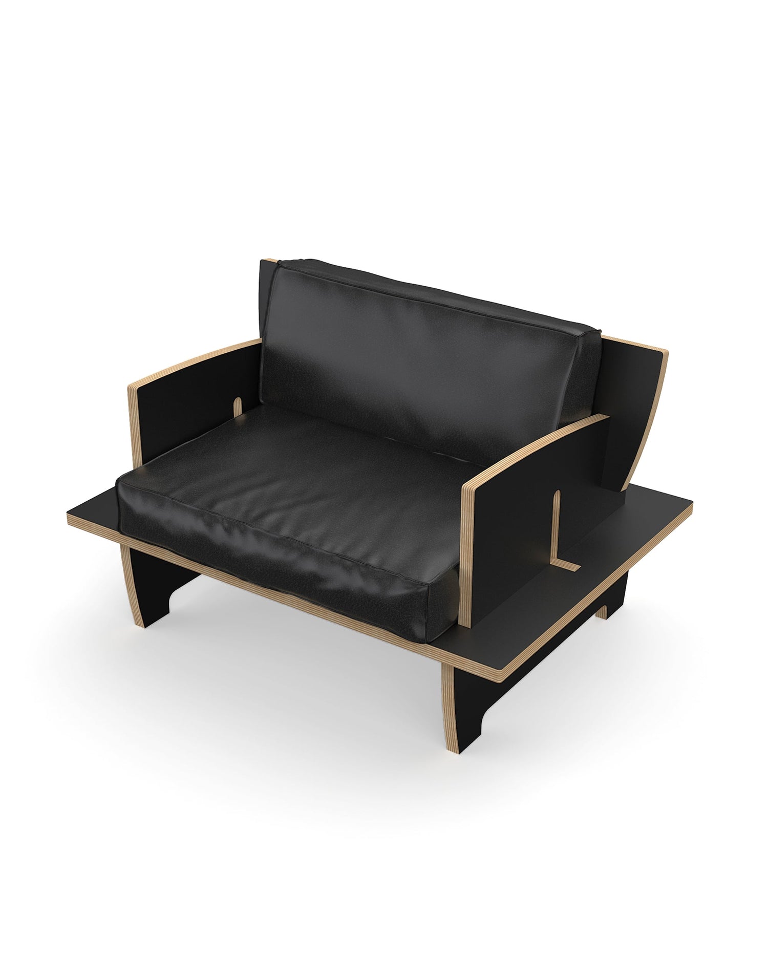 Cinque poltrona - nero