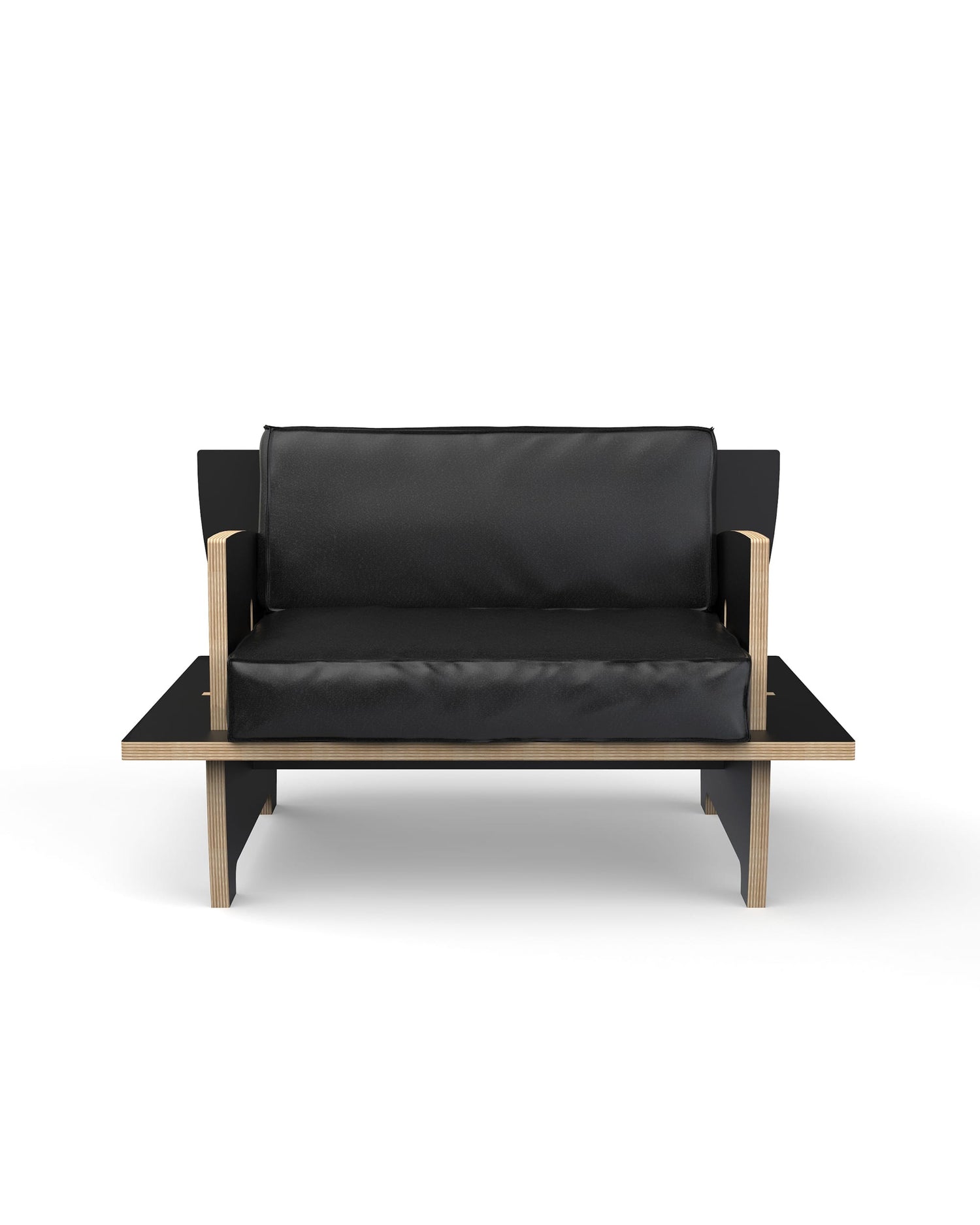 Cinque poltrona - nero