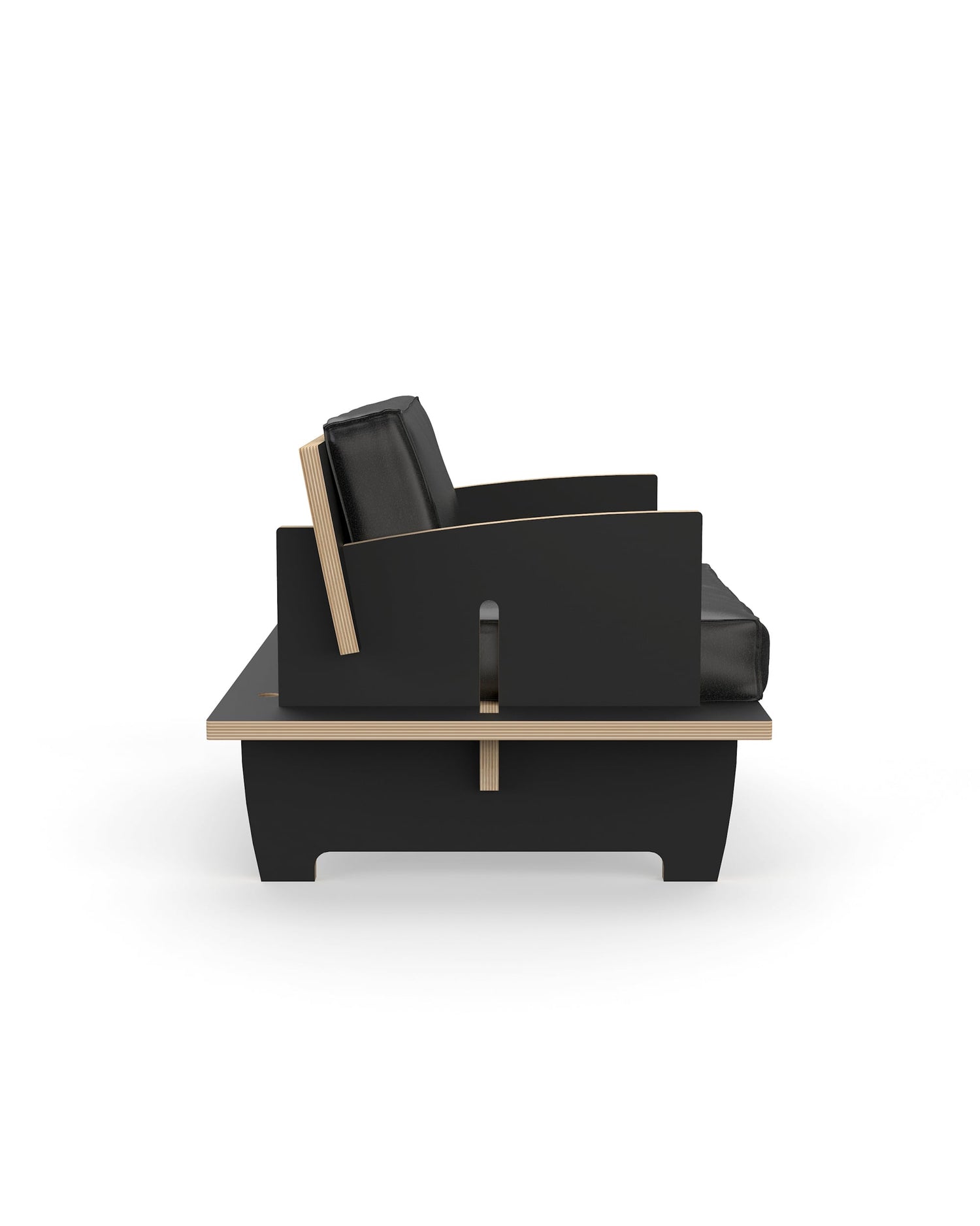 Cinque poltrona - nero