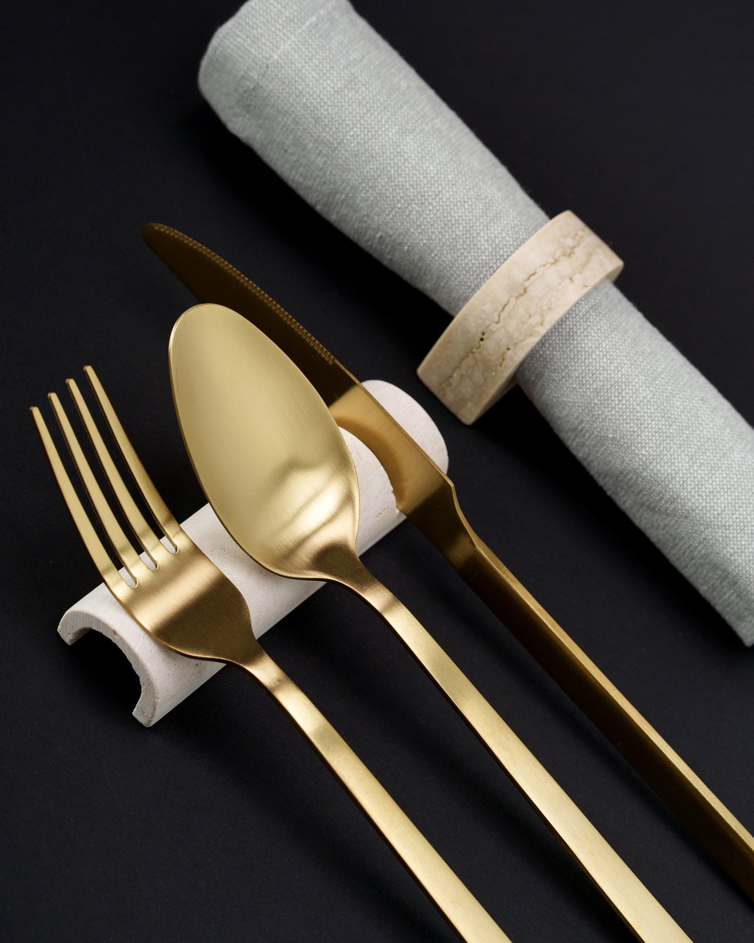 Carolino - Travertino (set 4 pezzi)