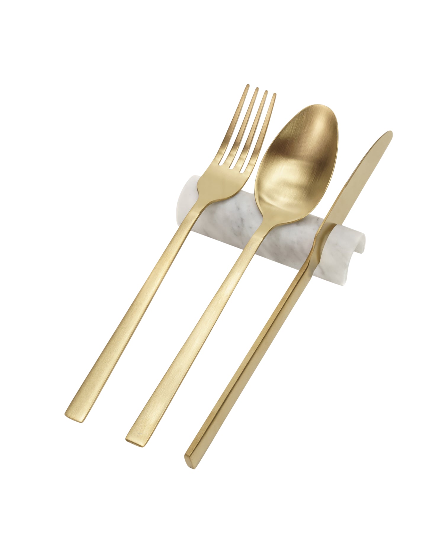 Carolino - Marmo di Carrara (set 4 pezzi)