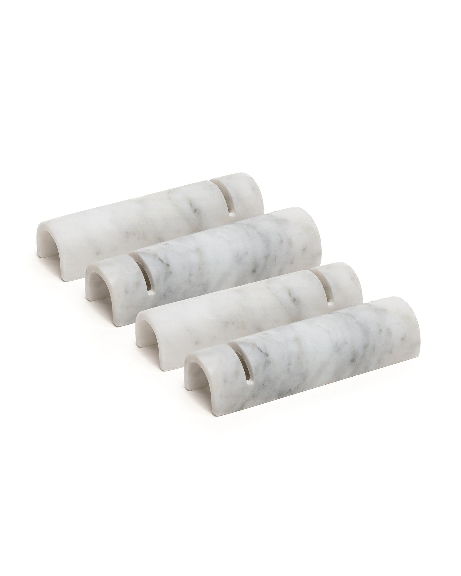 Carolino - Marmo di Carrara (set 4 pezzi)