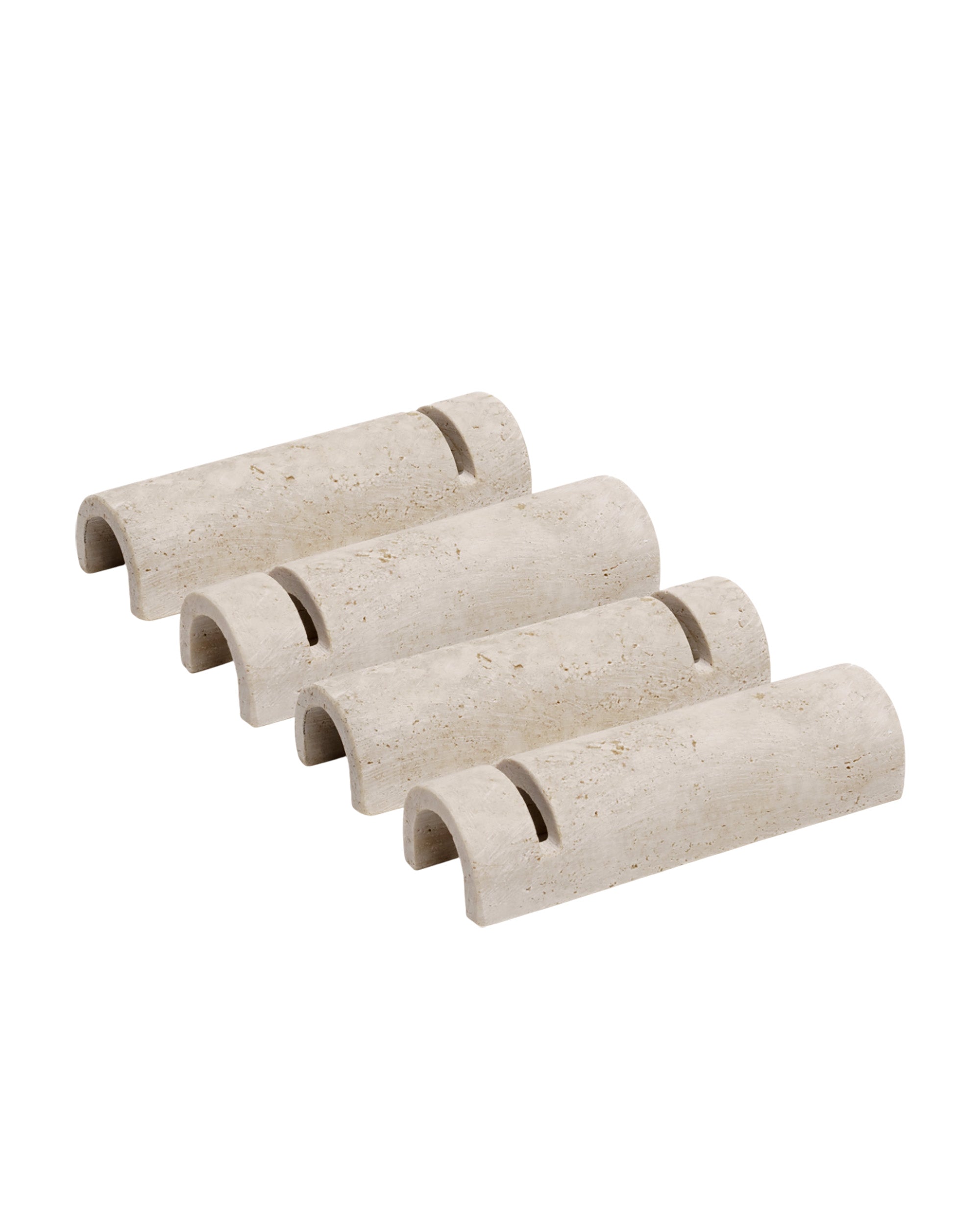 Carolino - Travertino (set 4 pezzi)