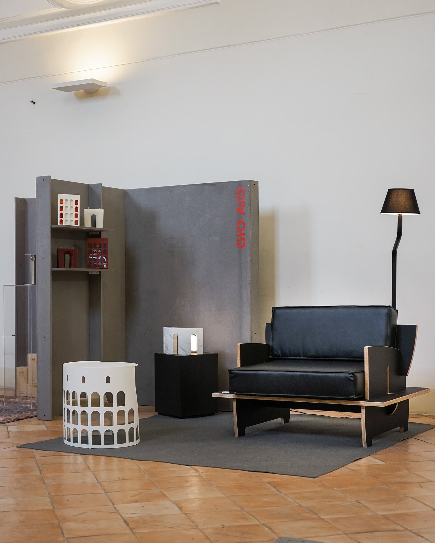 Cinque poltrona - nero