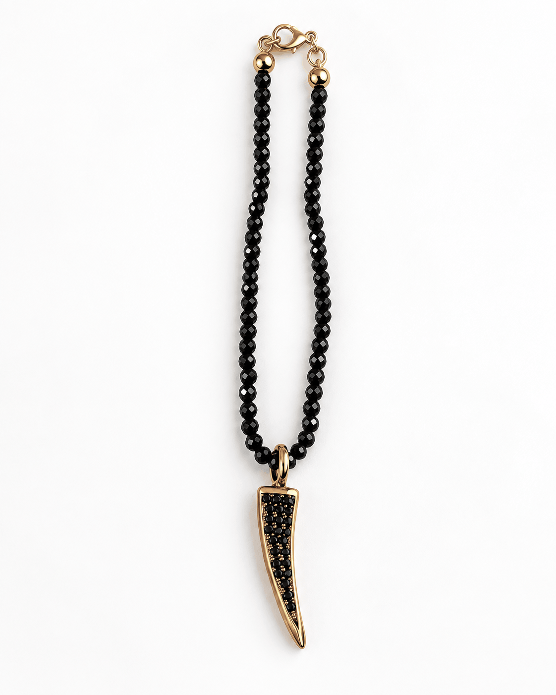 Bracciale con corno pave