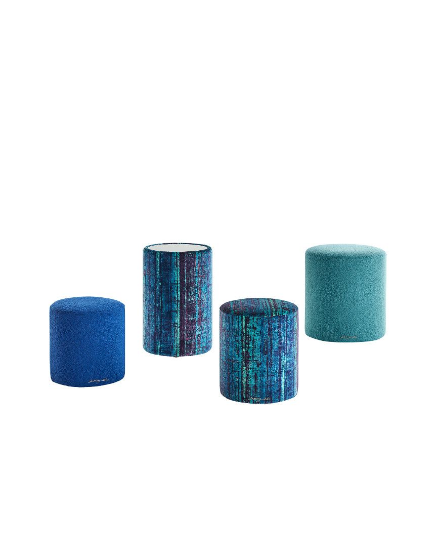 Nettuno - pouf (blu azzurro)