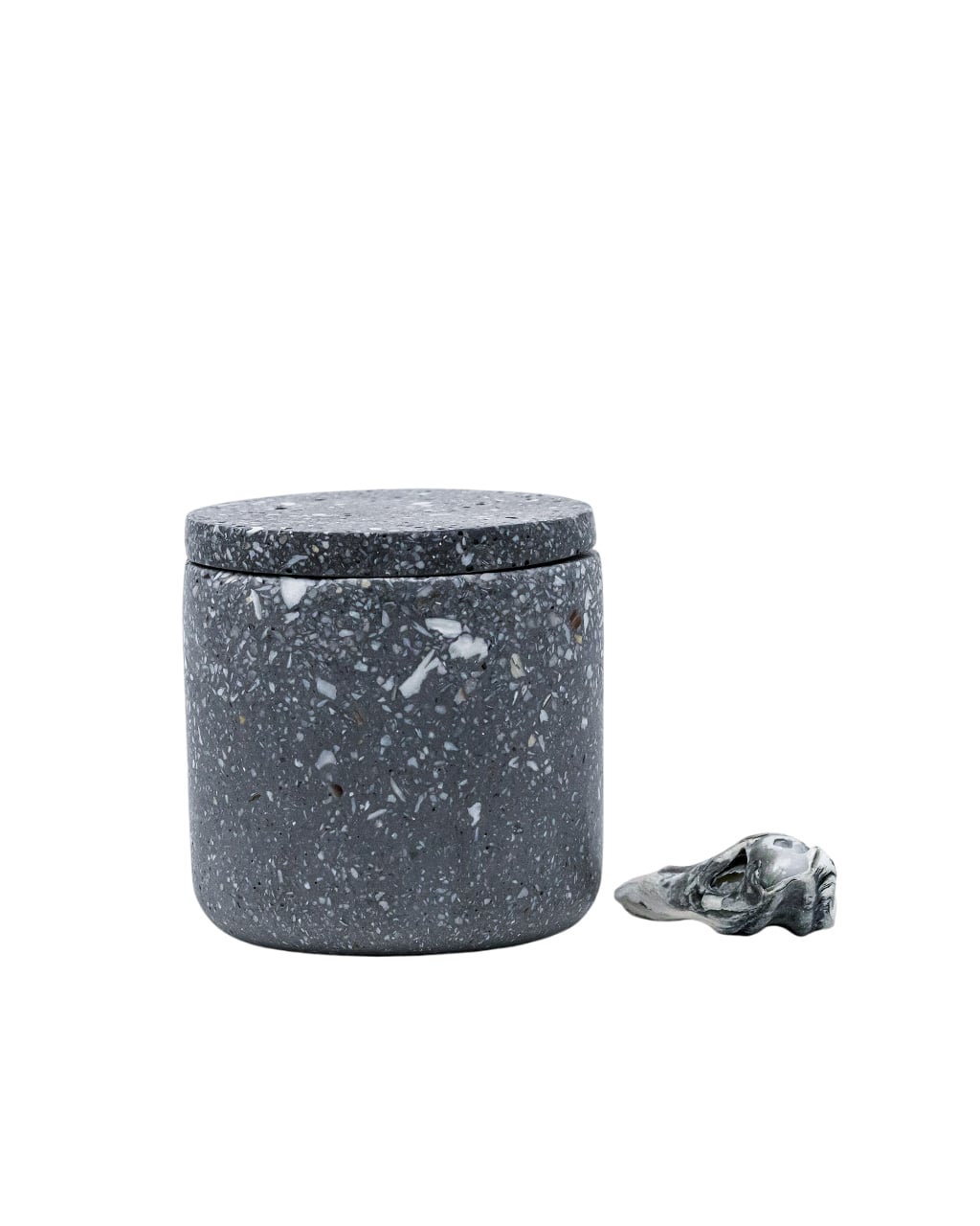 Salsedine Small Jar with lid - nero