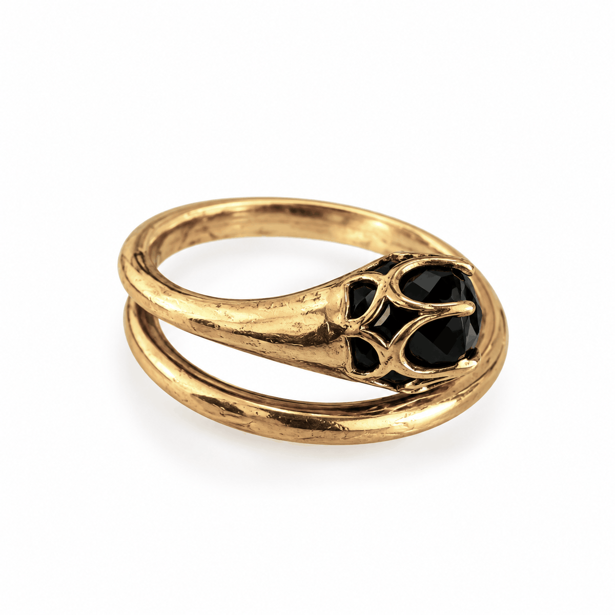 Anello Vulcano pietra singola