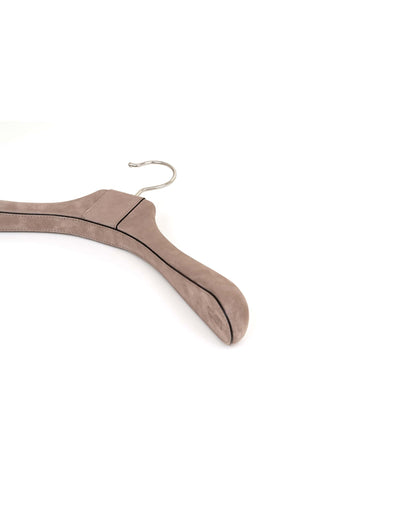 Appendiabiti in pelle - Taupe
