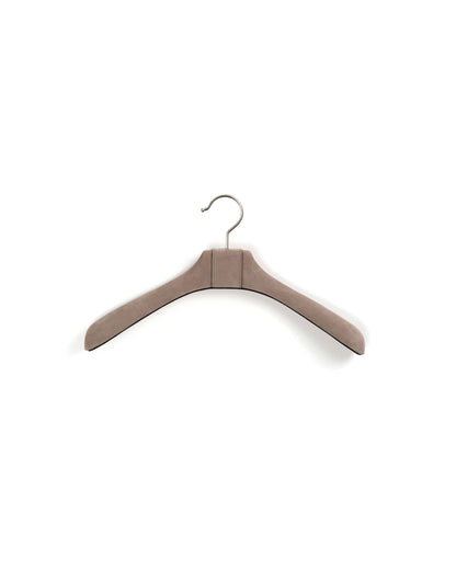 Appendiabiti in pelle - Taupe