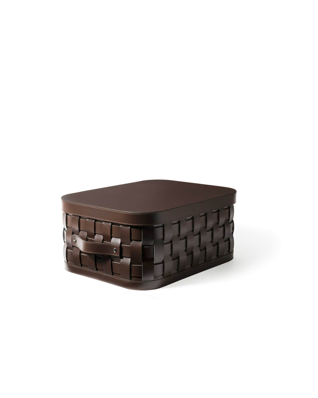 Basket - Demetra newspaper holder - Dark brown