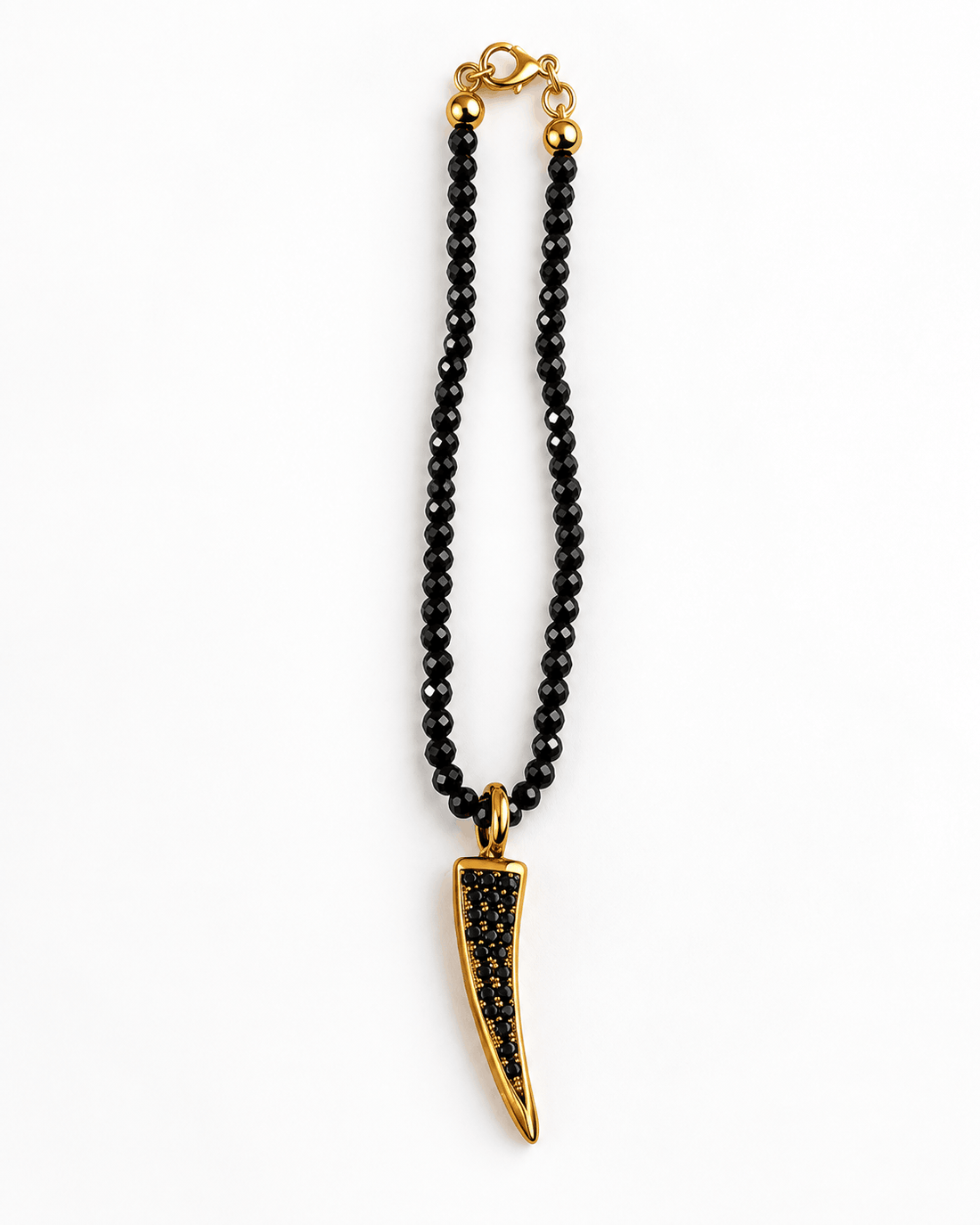 Bracciale con corno pave