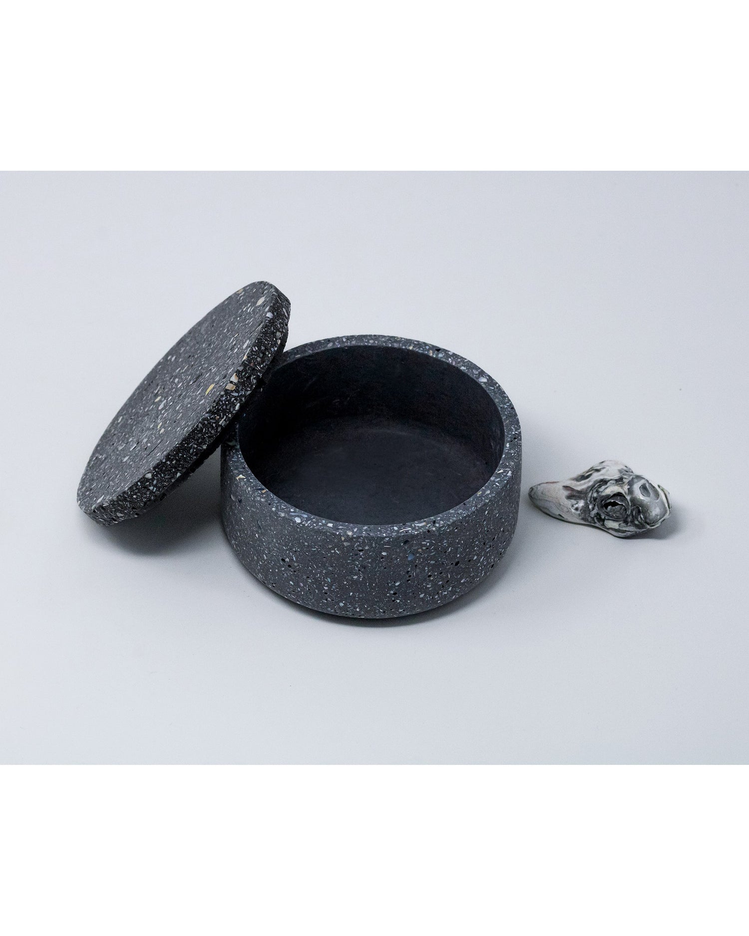 Salsedine Jar with lid - nero