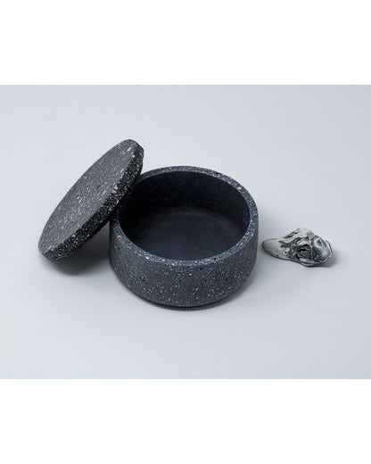 Salsedine Jar with lid - nero