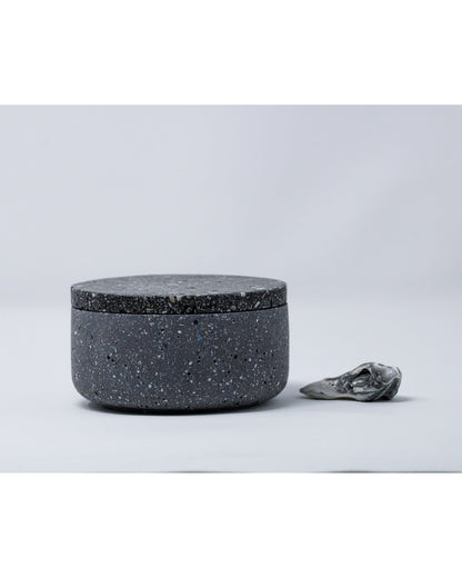 Salsedine Jar with lid - nero