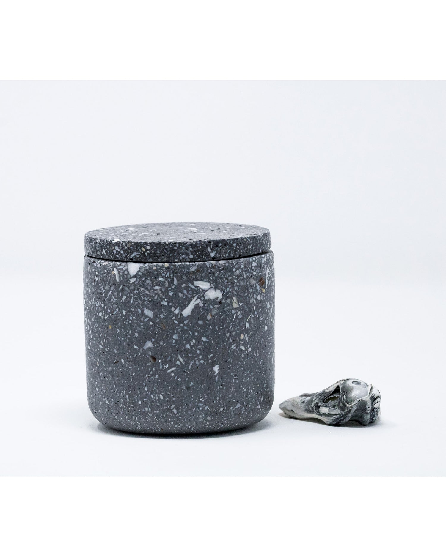 Salsedine Small Jar with lid - nero