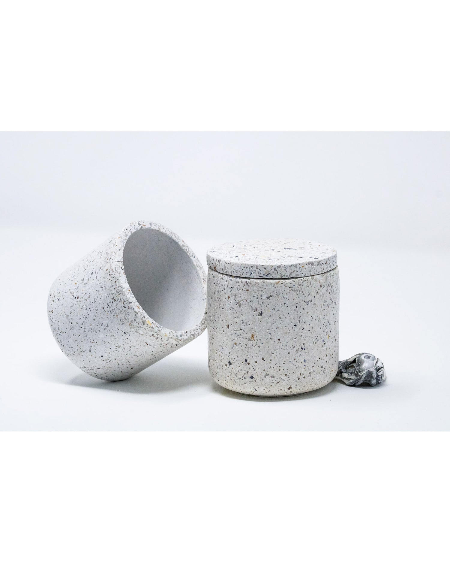 Salsedine Small Jar with lid - white