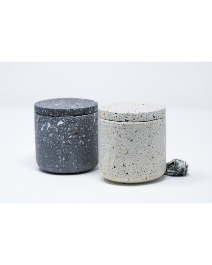 Salsedine Small Jar with lid - nero