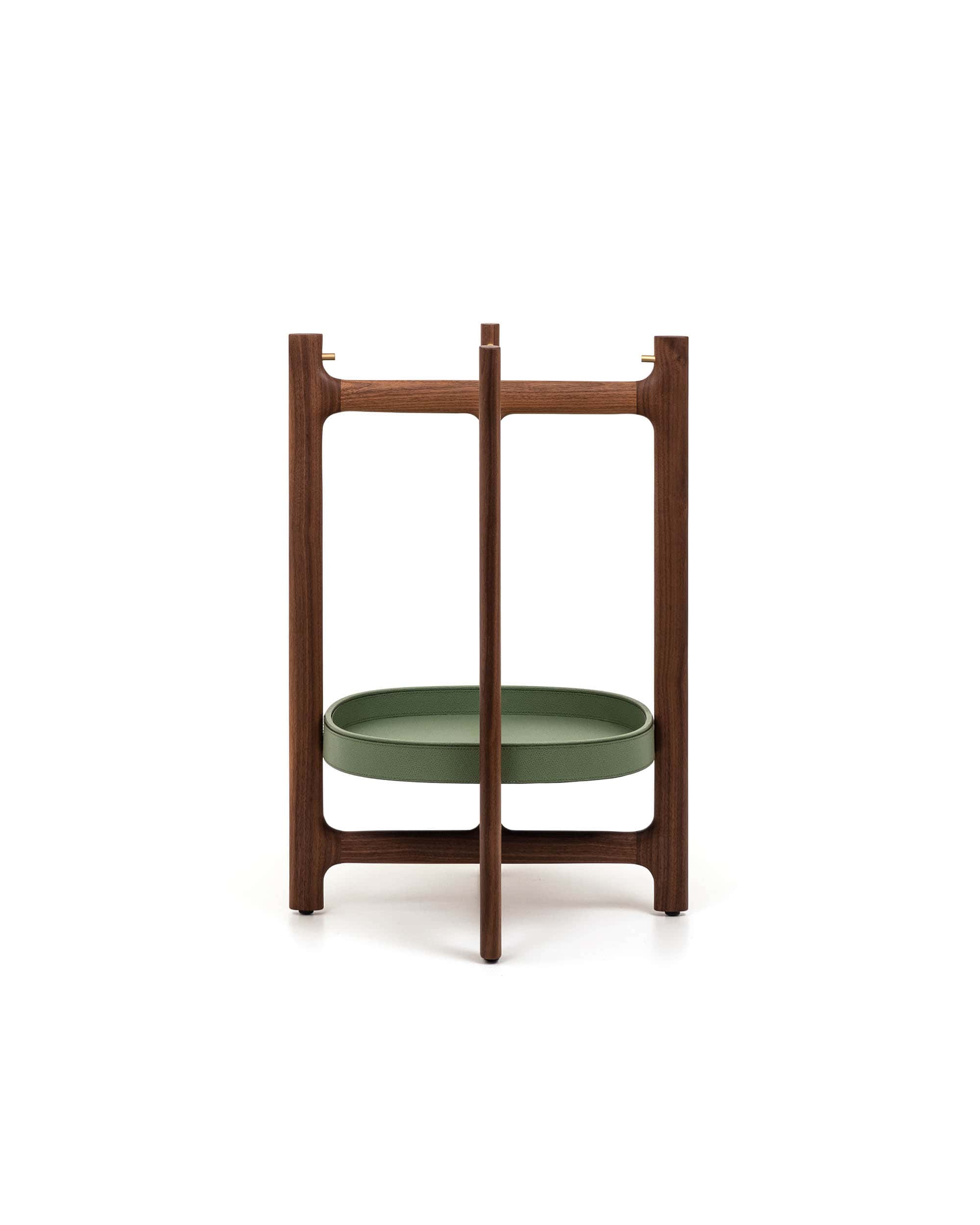 Folding coffee table - Chelsea - Olive green