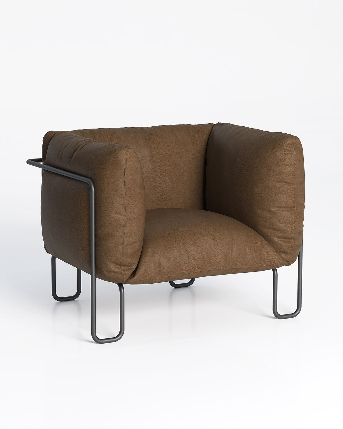 Fargo 80 armchair - indoor/leather